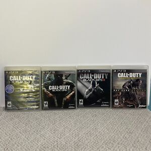 Call of Duty Video Game Bundle for Sony Playstation 3 **READ**
